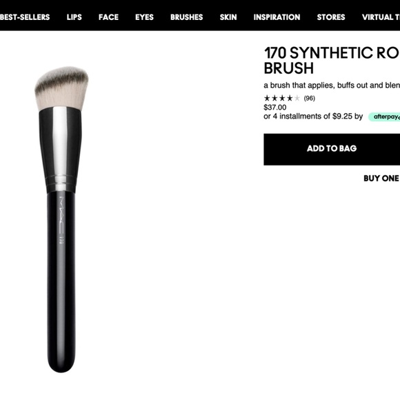 MAC Brush 170 (pls only like if interested to buy) - Picture 6 of 6
